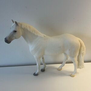 Breyer Snowman White Horse Figurine